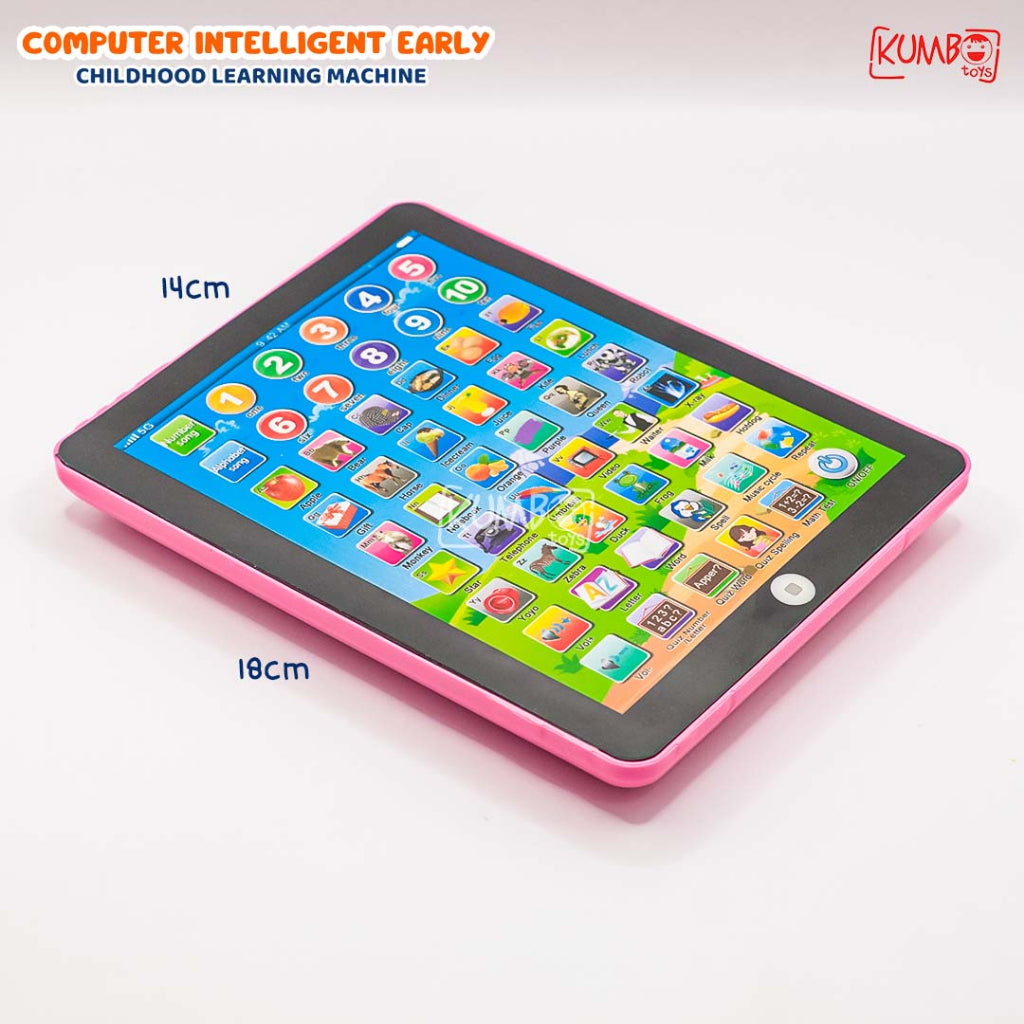 Mainan Edukasi Mini Playpad Anak Tab Computer Intelligent Early Childhood Learning Machine Ipad Sentuh