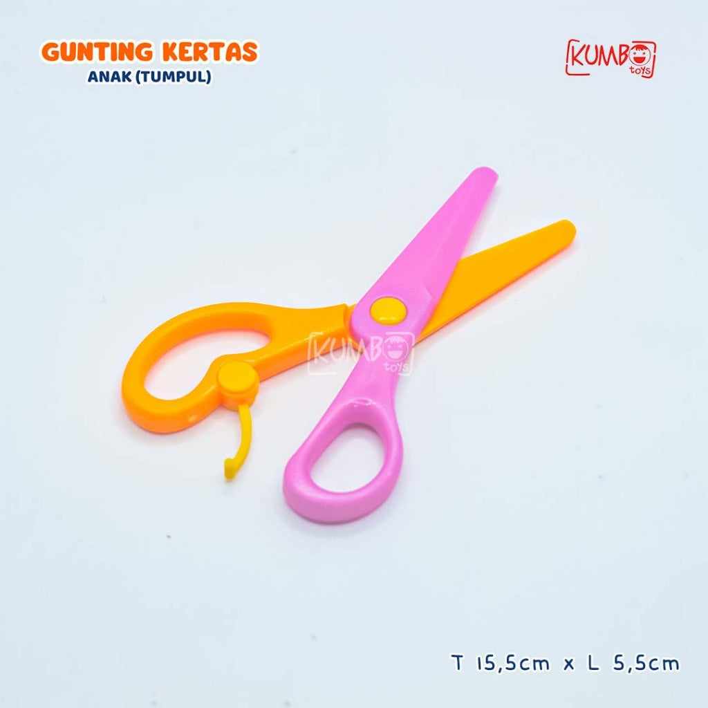 Gunting Tumpul Gunting Kertas Anak Ujung Tumpul Scissors Rounded