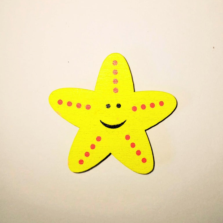 Mainan Edukasi Magnet Kayu Tempel Kulkas Anak Karakter