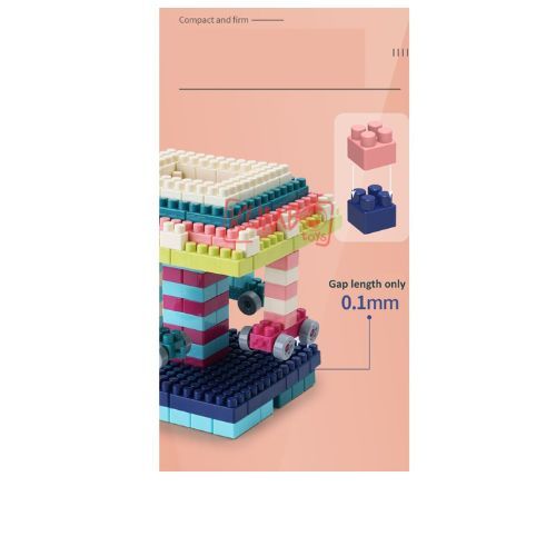 Mainan Edukasi Bricks LEGO balok 280 pcs Anak DIY Susun