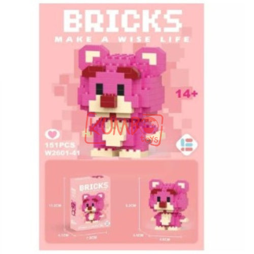 Mainan Edukasi Bricks Mini Mainan Balok Susun 3D