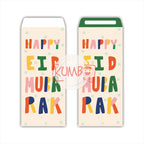 Amplop Lebaran Besar Bahan Premium EID MUBARAK RAMADHAN KAREEM