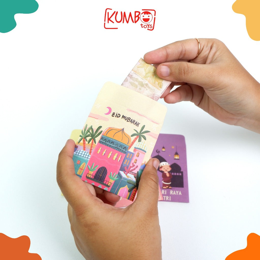 Amplop Lebaran Kecil/Mini EID MUBARAK RAMADHAN KAREEM Selamat Idul Fitri