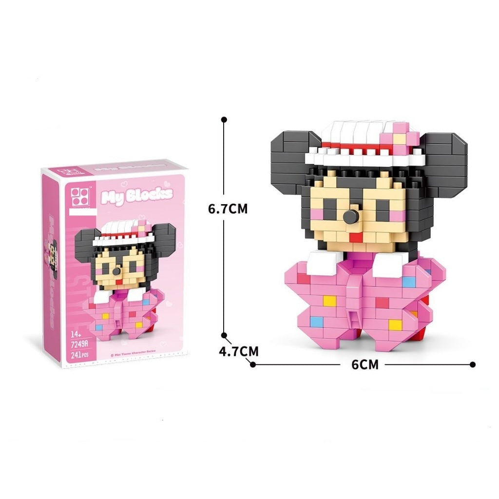 Mainan Edukasi Bricks Mini Mainan Balok Susun 3D