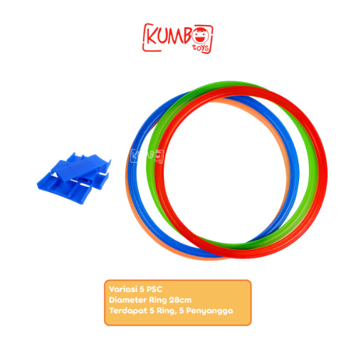 Mainan Edukasi Jumping Ring Anak Mainan Jingkat Pincang Indoor & Outdoor Mainan Lompat Anak