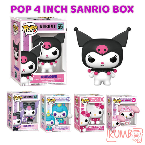 Mainan Anak Figure POP Vinyl 4 Inch Sanrio Karakter