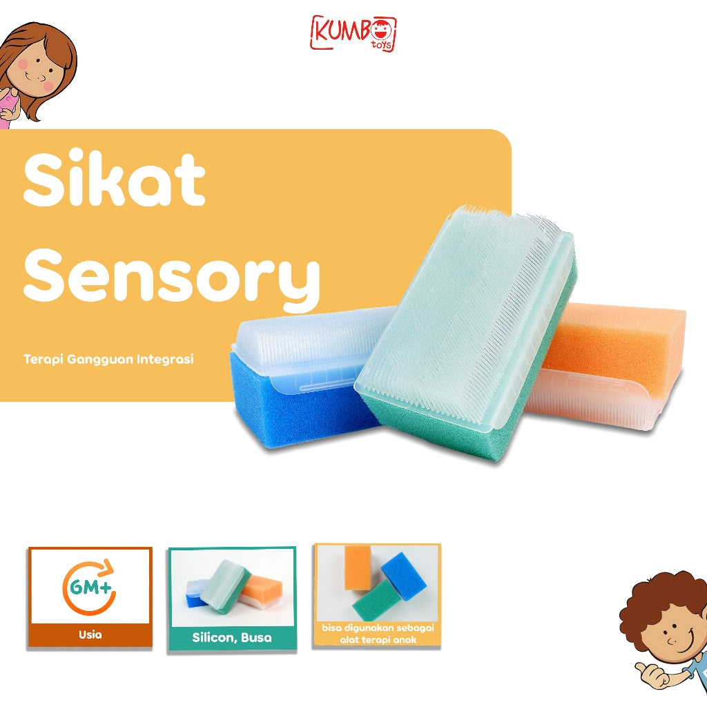 Sikat Sensory Brush Terapi Gangguan Integrasi