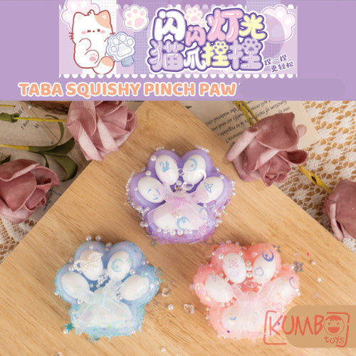 Mainan Anak Squishy Pinch Paw Luminious Glow In The Dark