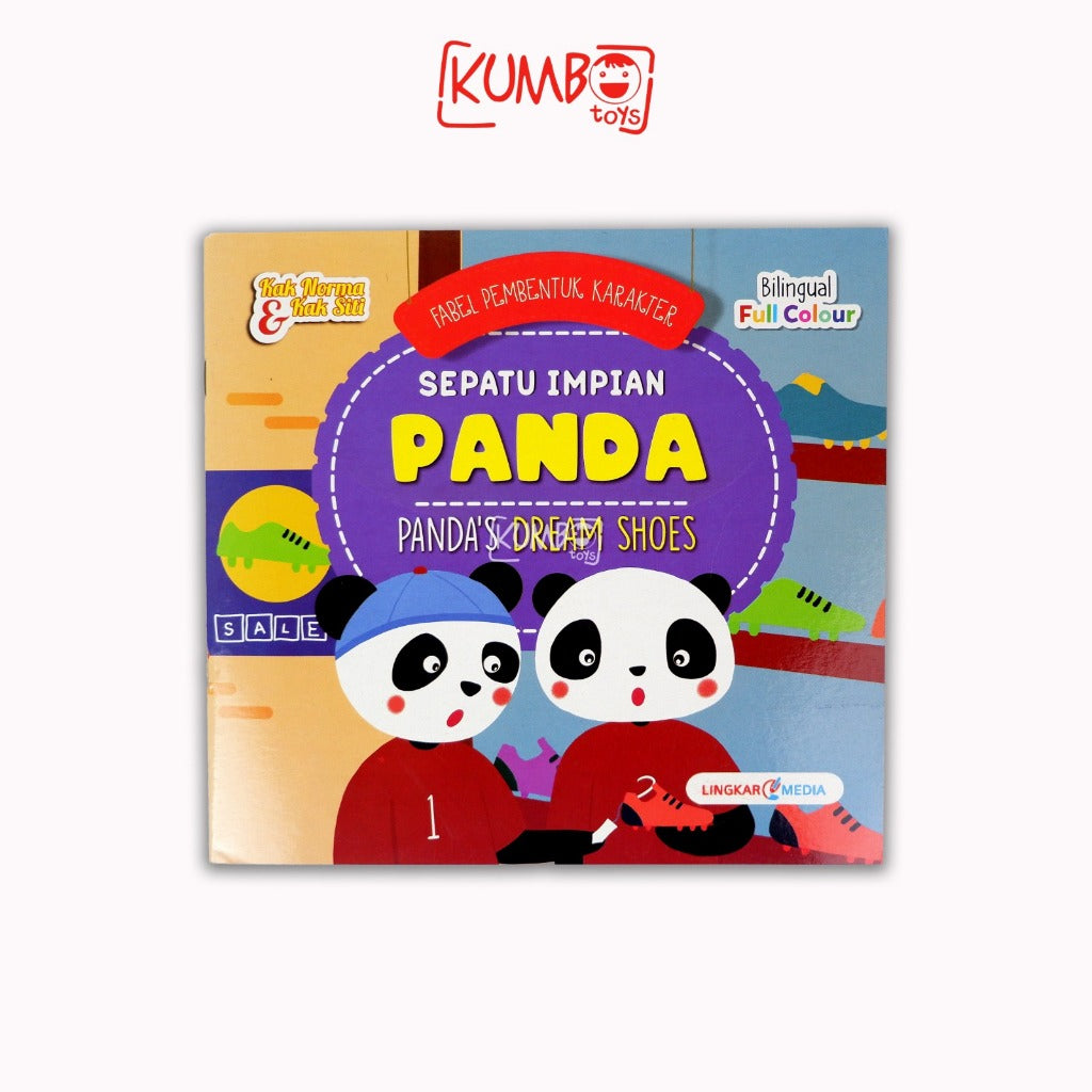 Buku Cerita Anak Bergambar/Buku Dongeng Fabel Bilingual Pembentuk Karakter