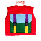 Mainan Edukasi Anak Busy Vest Dressing Skill Mainan Montessori Anak