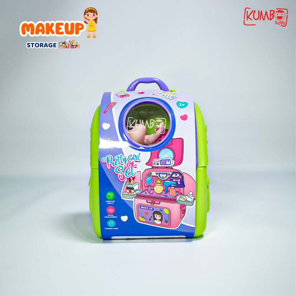 Mainan Edukasi Makeup Storage Bag Pretty Girl Set Anak Lucu