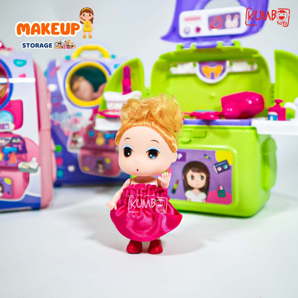 Mainan Edukasi Makeup Storage Bag Pretty Girl Set Anak Lucu