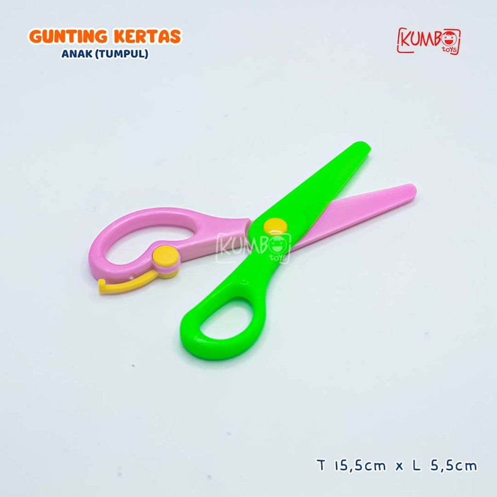 Gunting Tumpul Gunting Kertas Anak Ujung Tumpul Scissors Rounded