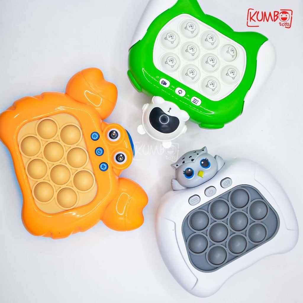 Mainan Edukasi Pop It Elektronik Console Game Press Pop It