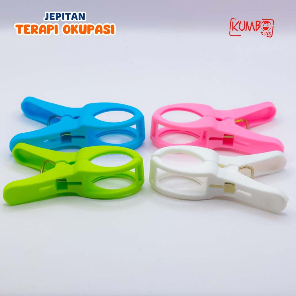 Mainan Edukasi Alat Jepitan Montessori Terapi Okupasi Anak