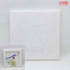 Canvas Painting Number Mainan Edukasi Melukis untuk Anak
