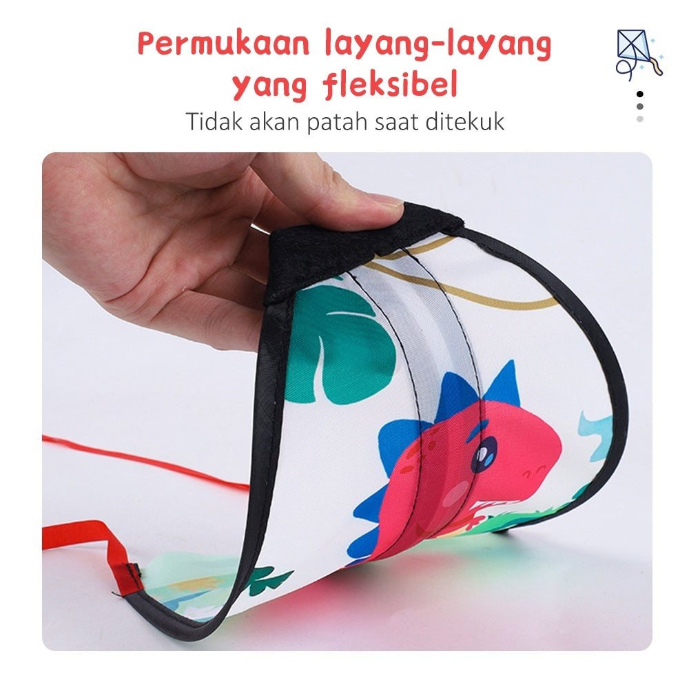 Mainan Outdoor Anak Layang Layang Ketapel Kite