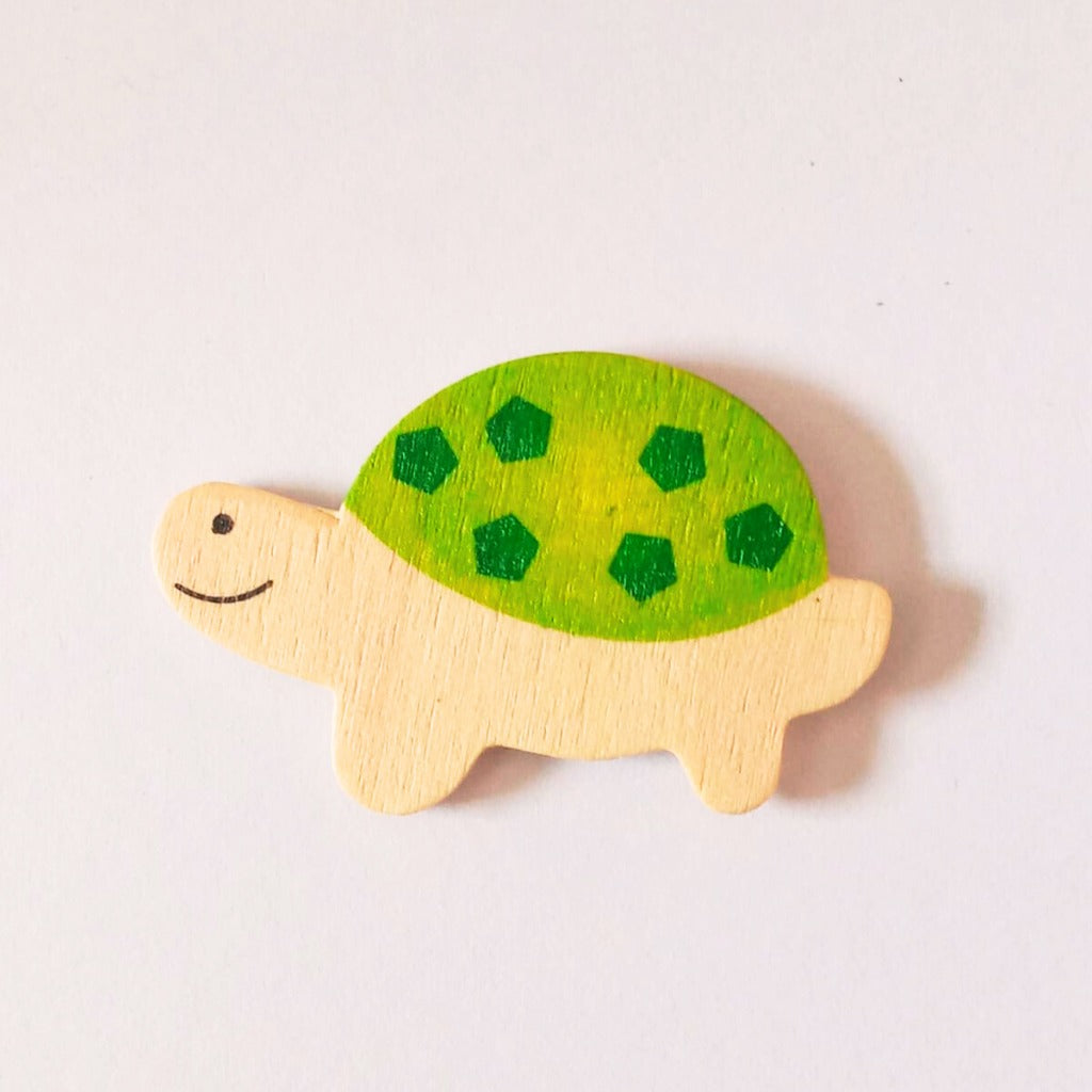 Mainan Edukasi Magnet Kayu Tempel Kulkas Anak Karakter