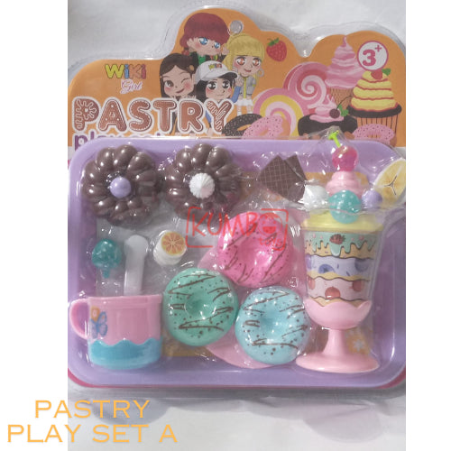 Mainan Edukasi Pretend Play Pastry Play Set