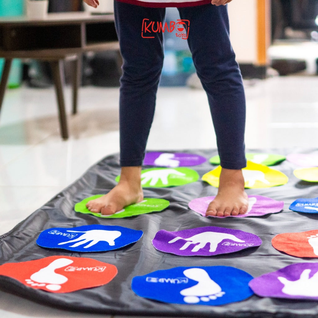 Mainan Edukasi Anak Foot And Hand Print Motoric And Sensory Path PlayMat
