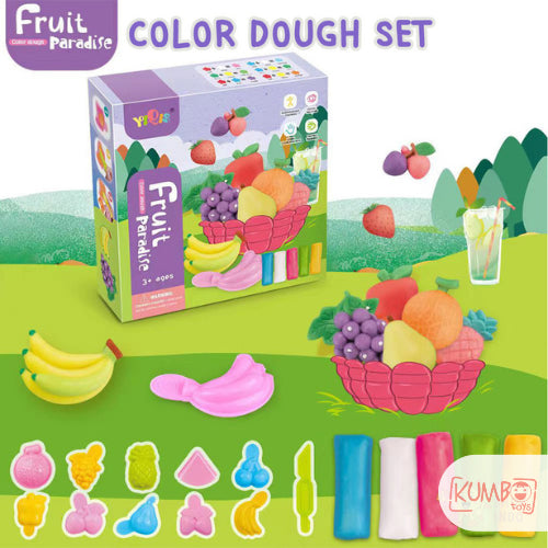 Mainan Edukasi Anak Play Dough Box Set 3D Pretend Play Edukasi Clay