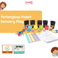 Terlengkap Paket Sensory Play Mainan Montessori dan Painting