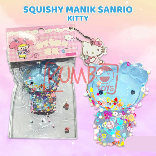 Mainan Edukasi Anak Squishy Manik Sanrio Gel Squeeze