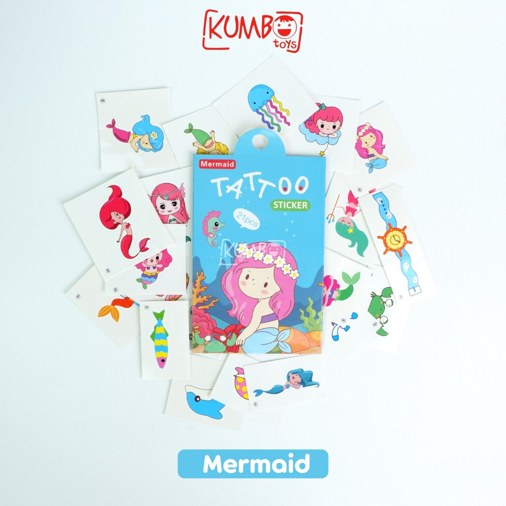 Mainan Tempel Anak Tattoo Stiker Anak