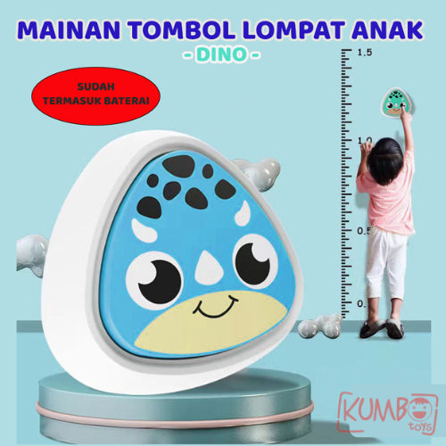 Mainan Edukasi Anak Tombol Lompat Tinggi Suara Lampu Outdoor Indoor Activity