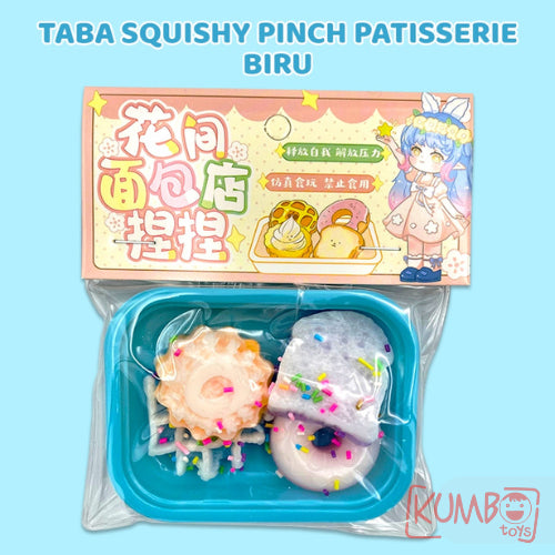 Mainan Anak Squishy Pinch Patisserie Cake Squishy Pastry