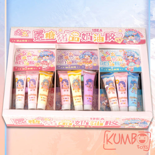 Mainan Anak Refill DIY Guka Set Cream GOO 3 Warna