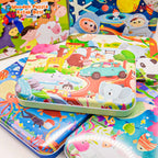 Mainan Edukasi Anak Puzzle Kayu Wooden Kotak Besi 120pcs
