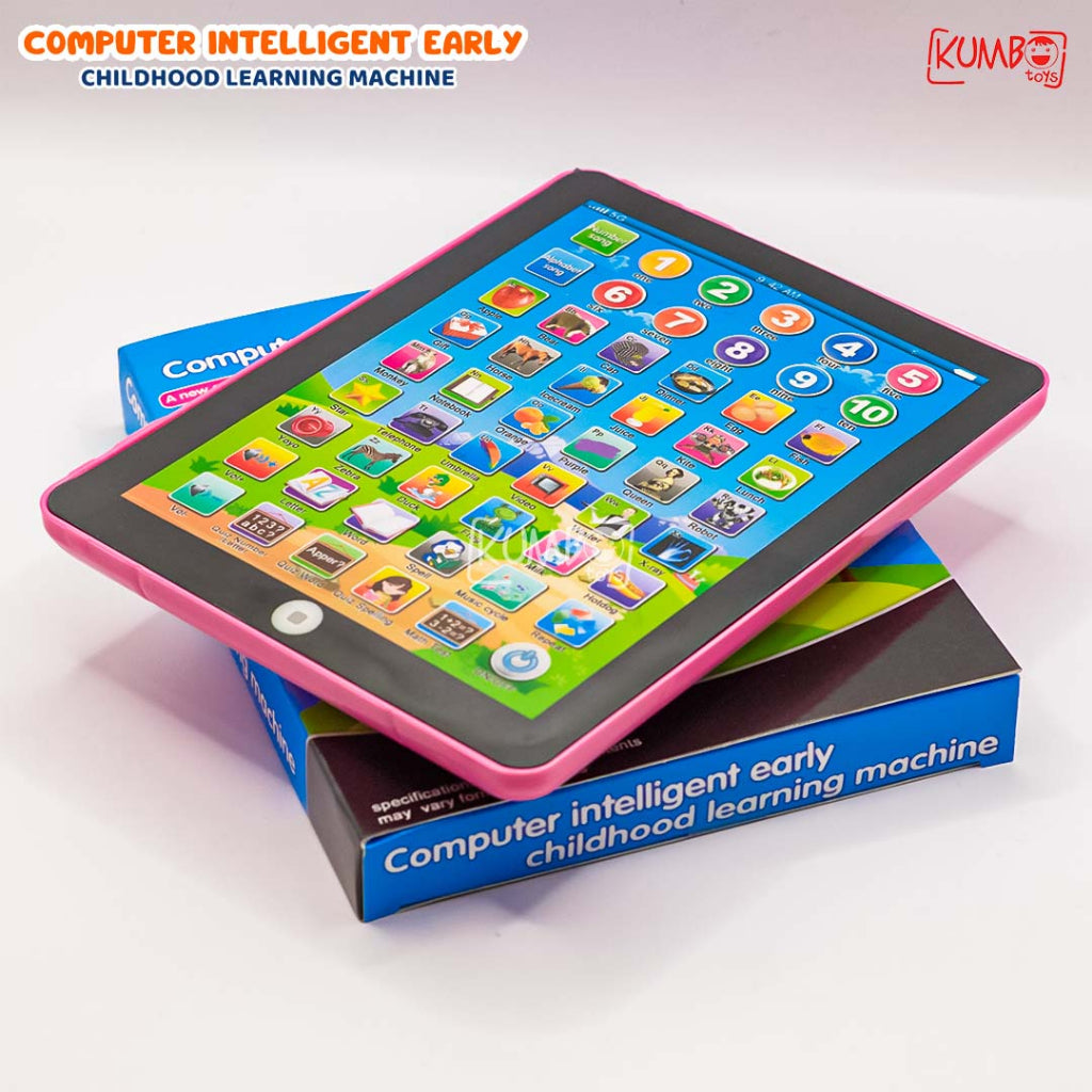 Mainan Edukasi Mini Playpad Anak Tab Computer Intelligent Early Childhood Learning Machine Ipad Sentuh
