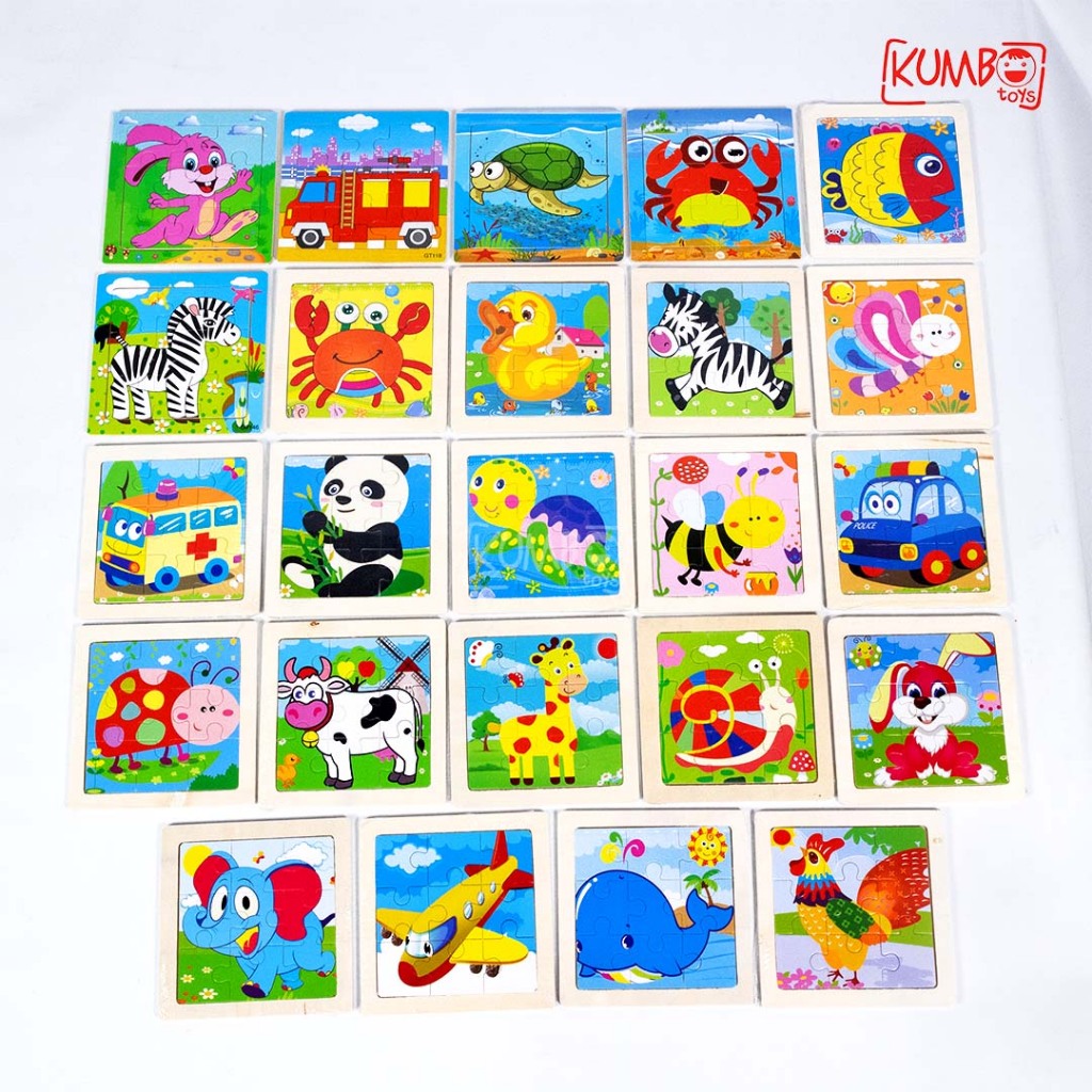 Mainan Puzzle Kayu Anak Puzzle Kayu Jigsaw Wooden Puzzle