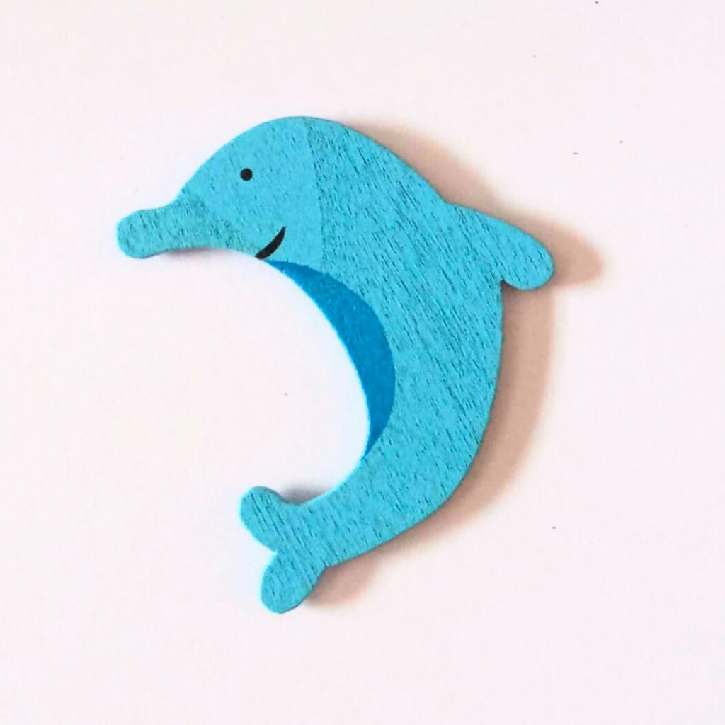 Mainan Edukasi Magnet Kayu Tempel Kulkas Anak Karakter