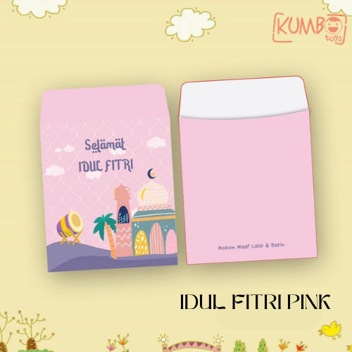 Amplop Lebaran Kecil/Mini EID MUBARAK RAMADHAN KAREEM Selamat Idul Fitri