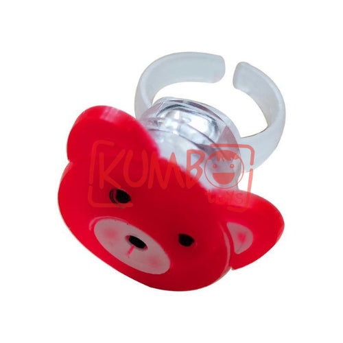 Cincin LED Karakter Soft Glowing Finger Ring Light Party Lampu