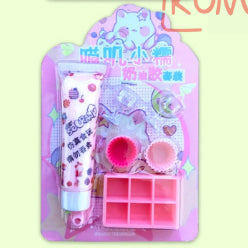 Mainan Edukasi Anak DIY Cream Gooka Guka Set MIKA Clay Aksesoris Hiasan Akrilik Kerajinan