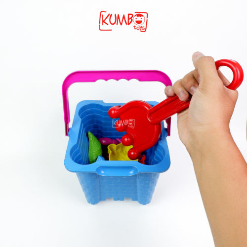 Mainan Edukasi Anak Ember Pasir Castle Ember Istana Cetakan Sekop Jumbo