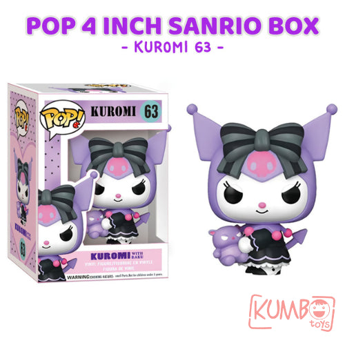 Mainan Anak Figure POP Vinyl 4 Inch Sanrio Karakter