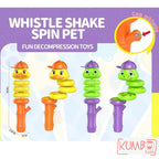 Mainan Edukasi Anak Whistle Shake Spin Baby Rattle Berputar Peluit