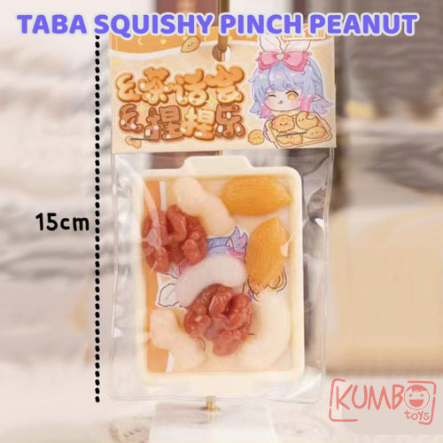 Mainan Anak Squishy Pinch Peanut Squishy Bentuk Kacang