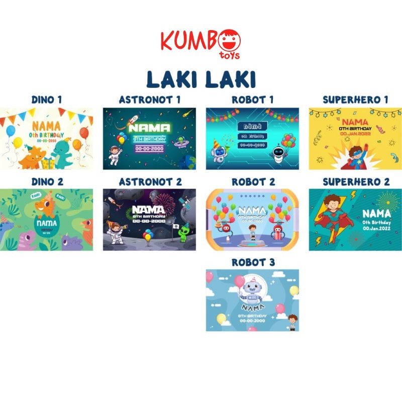 Hampers Ulang Tahun Souvenir Botol / Tumbler Rabbit 330 ml Kemasan Box Kraft Anak