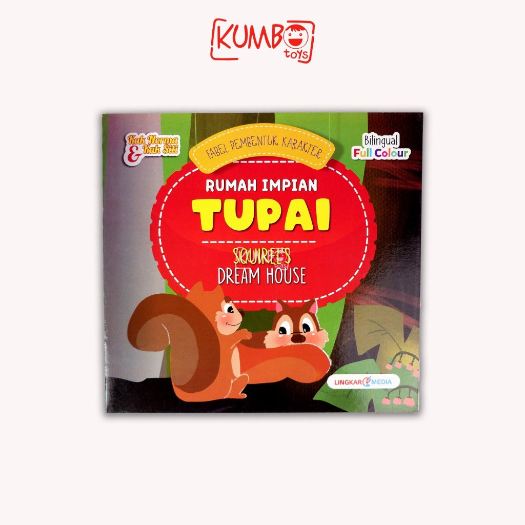 Buku Cerita Anak Bergambar/Buku Dongeng Fabel Bilingual Pembentuk Karakter