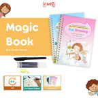 Buku Anak Belajar Menulis Pintar Ajaib Magic Book Angka Huruf English