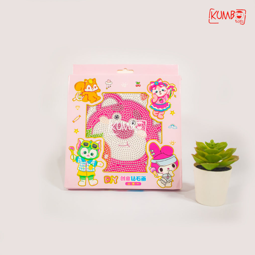 Mainan Edukasi Anak Diamond Painting Karakter Figura Akrilik