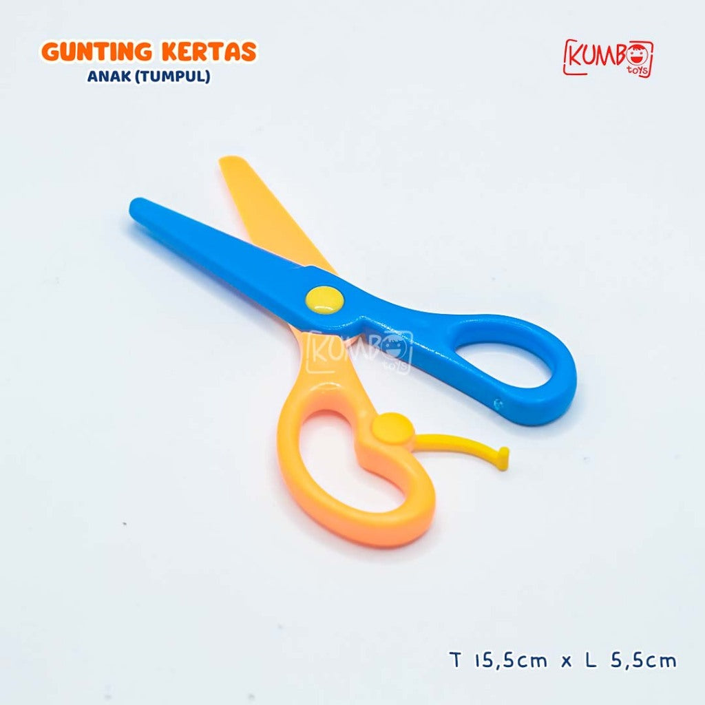 Gunting Tumpul Gunting Kertas Anak Ujung Tumpul Scissors Rounded