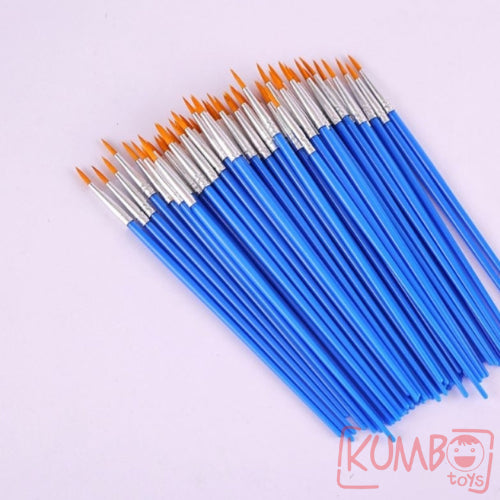 Mainan Edukasi Alat Lukis Anak Kuas Lukis Flat Kuas Nylon Datar Paint Satuan
