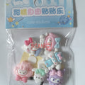 Mainan Sticker 3D Karakter Sanrio Akrilik Stiker Tempelan Lucu