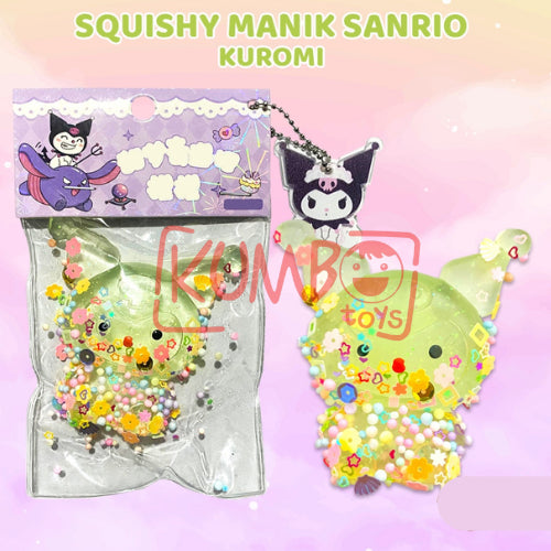 Mainan Edukasi Anak Squishy Manik Sanrio Gel Squeeze